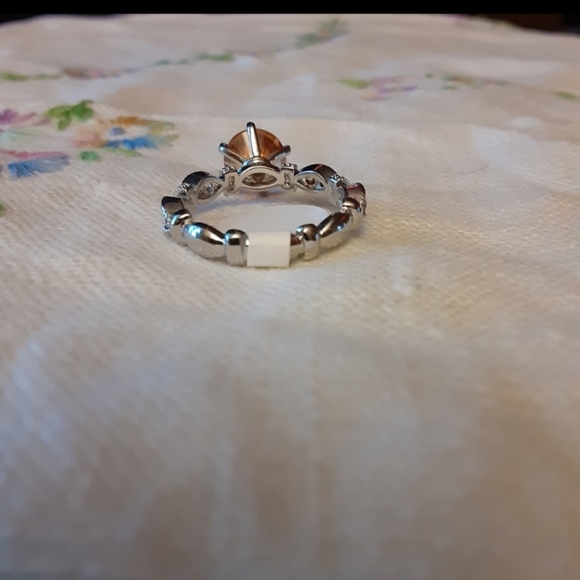 Morganite Silver Ring - Picture 4 of 7